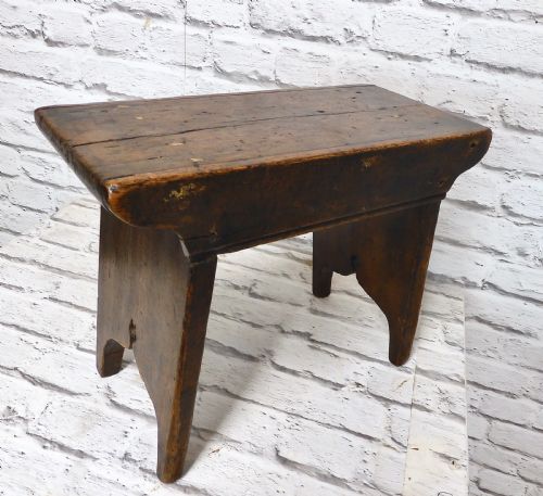 Small C19th Country Stool