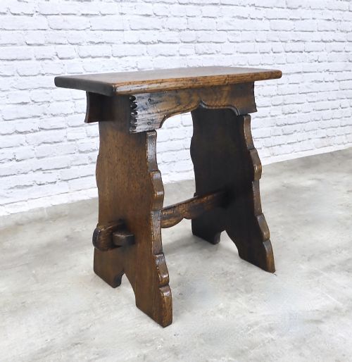 Oak Bench Stool