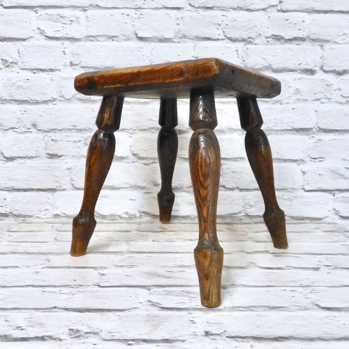 C19th Hearth Stool