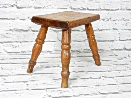 Small C19th Hearth Stool