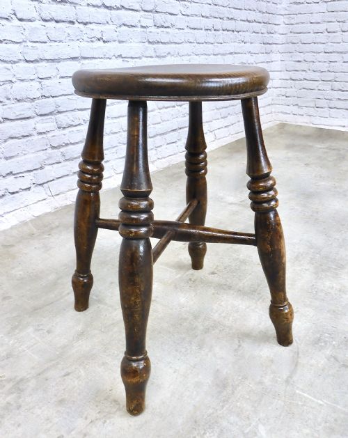 C19th Millworker's Stool