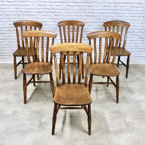 Windsor Farmhouse Kitchen Dining Chairs (6)