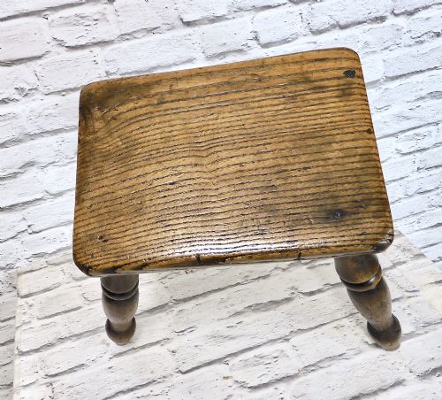 GEORGIAN HEARTH STOOL - ADDITIONAL PHOTO 2