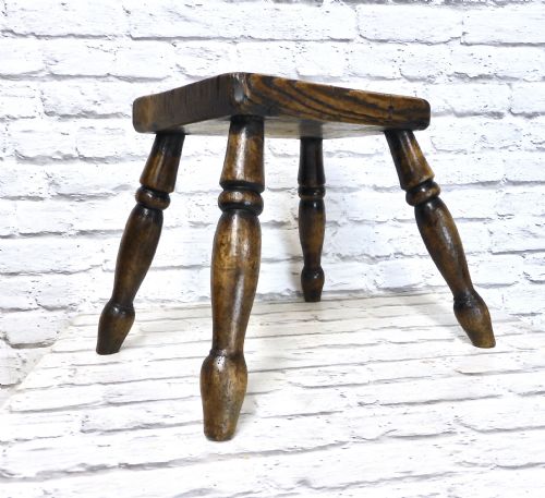 GEORGIAN HEARTH STOOL - ADDITIONAL PHOTO 3