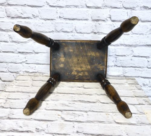 GEORGIAN HEARTH STOOL - ADDITIONAL PHOTO 4
