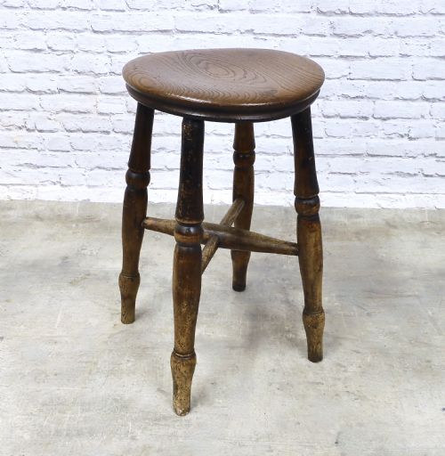 C19th Alehouse Stool