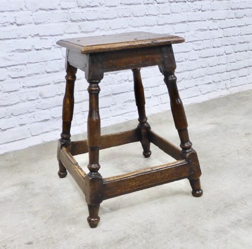 Oak Joint Stool