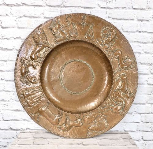 Newlyn School Copper Charger by John Pearson