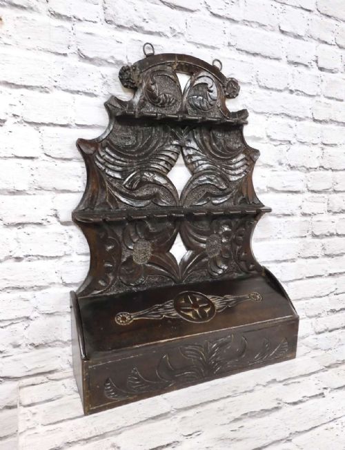 Carved Georgian Spoon Rack