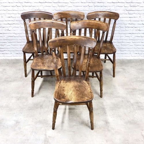 Farmhouse Kitchen Dining Chairs X6