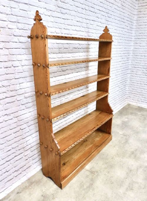 Pine Open Bookshelves