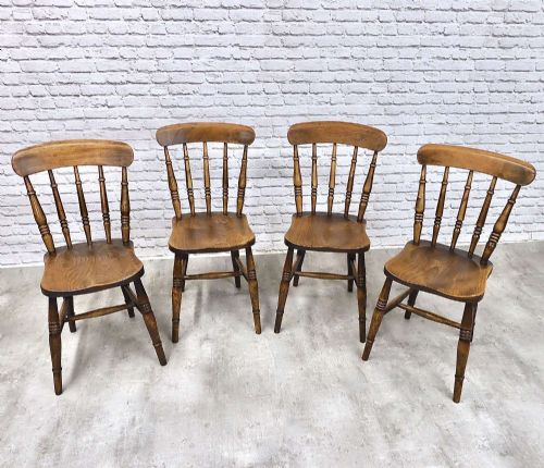 Set 4 Windsor Kitchen Chairs