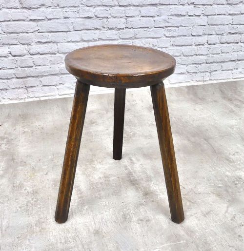 C19th Dairy Stool