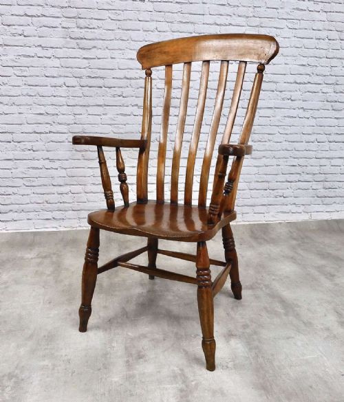Large Farmhouse Windsor Armchair