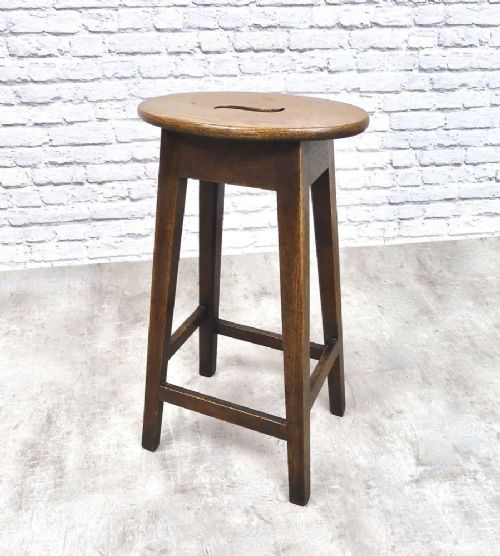 Georgian Oak/elm Stool
