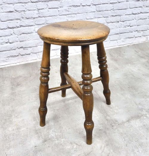 C19th Mill Worker's Stool