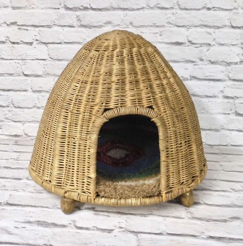Wicker Cat/dog Basket