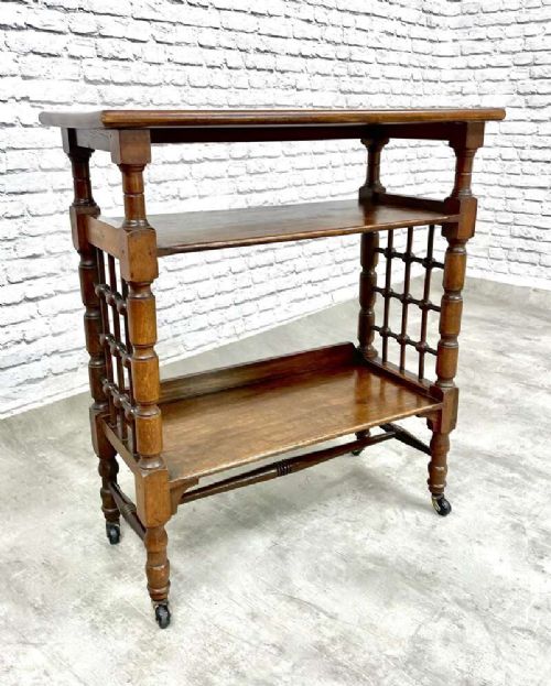 Arts & Crafts Oak Bookstand for Liberty