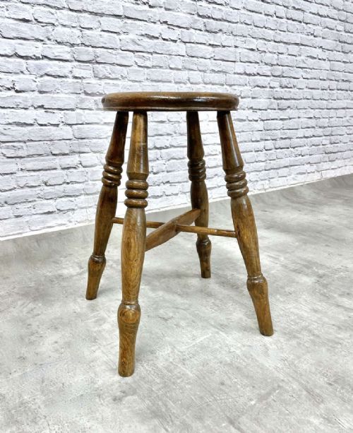 C19th Windsor Stool