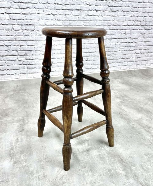 Tall C19th Bar Stool