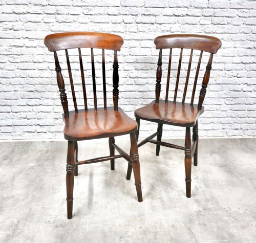 A Pair of Windsor Kitchen Chairs