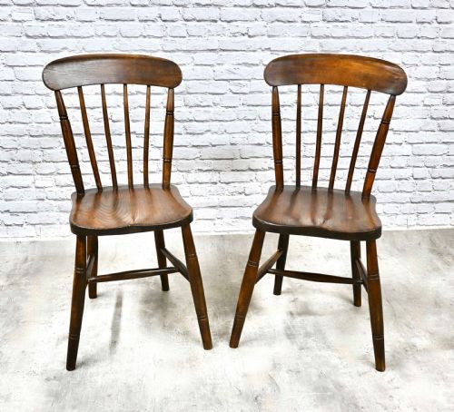 A Pair of Windsor Kitchen Chairs