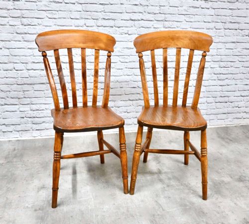 A Pair of Windsor Kitchen Chairs