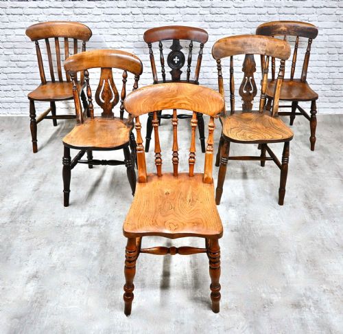 Farmhouse Kitchen Windsor Chairs X6