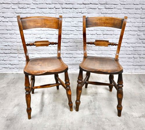Pr Windsor Barback Kitchen Dining Chairs