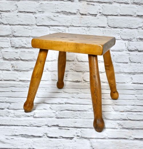 C19th Hearth Stool