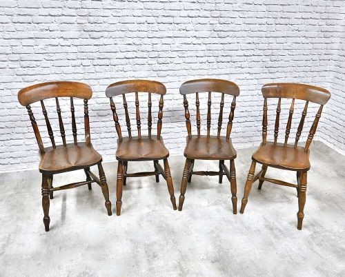 Windsor Kitchen Dining Chairs X4