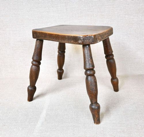 C19th Hearth Stool