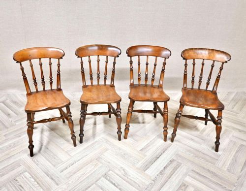 ROMAN WINDSOR CHAIRS SET 4