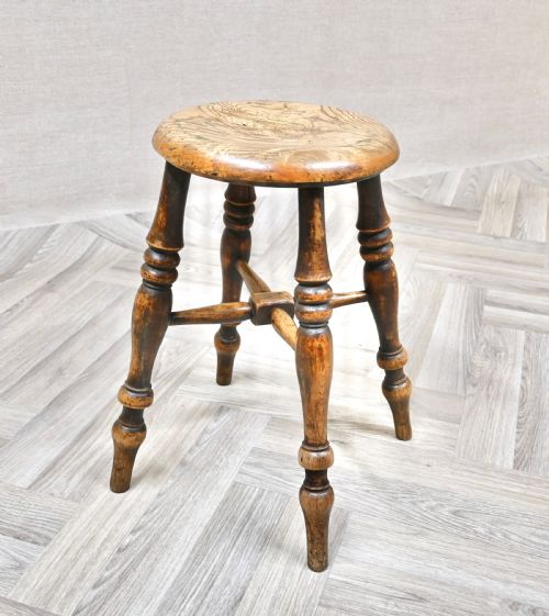 Quality C19th Windsor Stool
