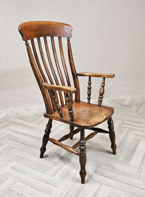 Large Farmhouse Windsor Armchair