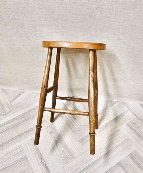 C19TH COUNTRY STOOL - ADDITIONAL PHOTO 2