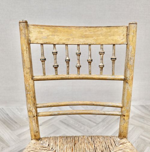 PR PAINTED BAMBOO SIDE CHAIRS - ADDITIONAL PHOTO 4