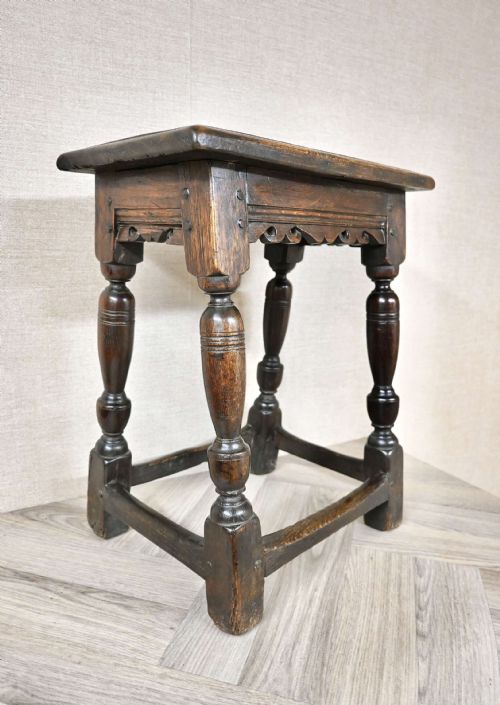 Oak Joint Stool