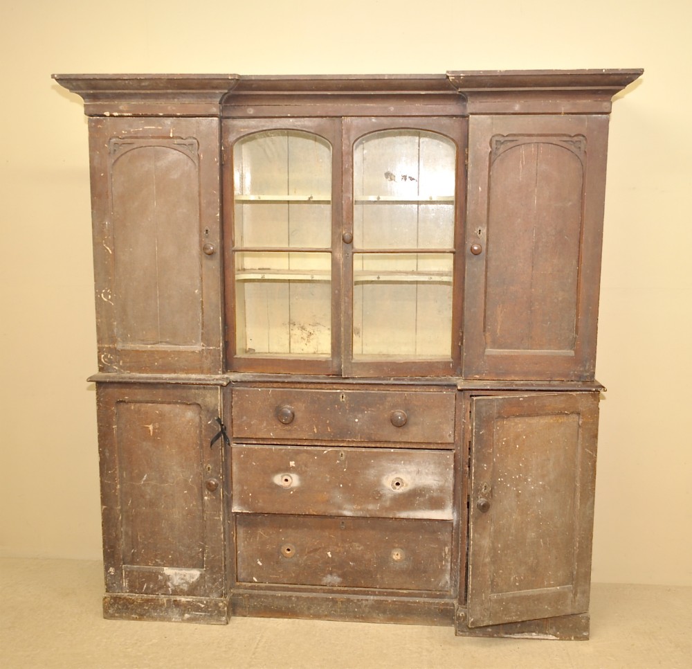 Pine Housekeepers Cupboard