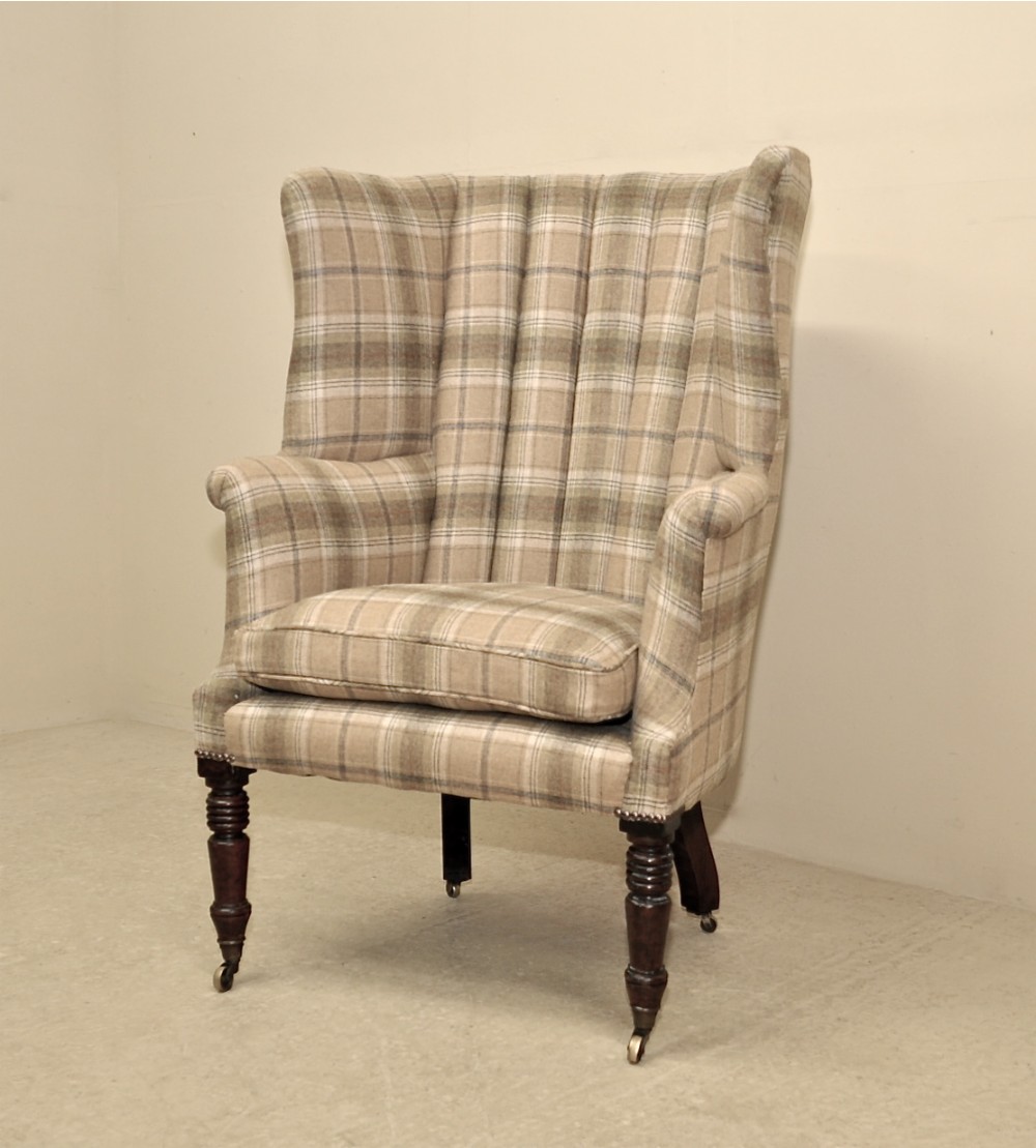 Victorian Wing Armchair