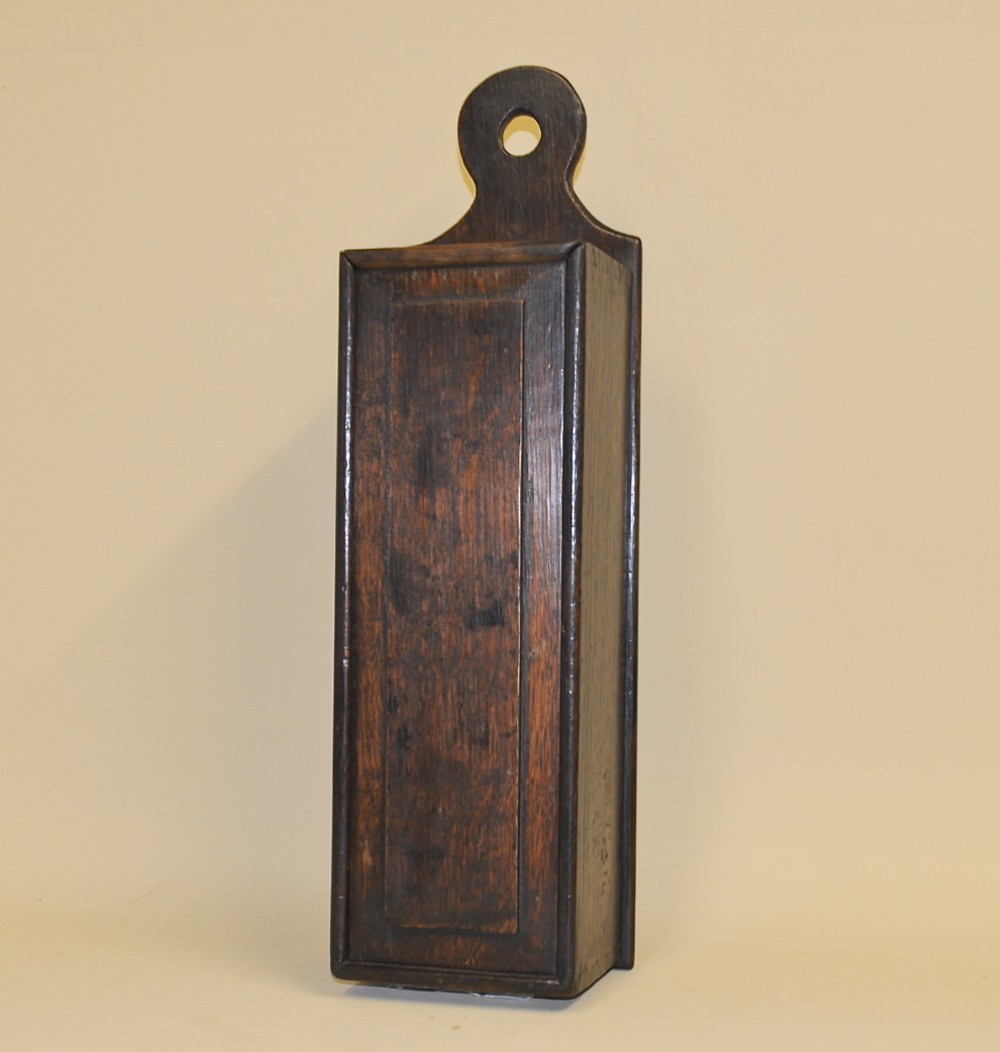 Oak Candle Box