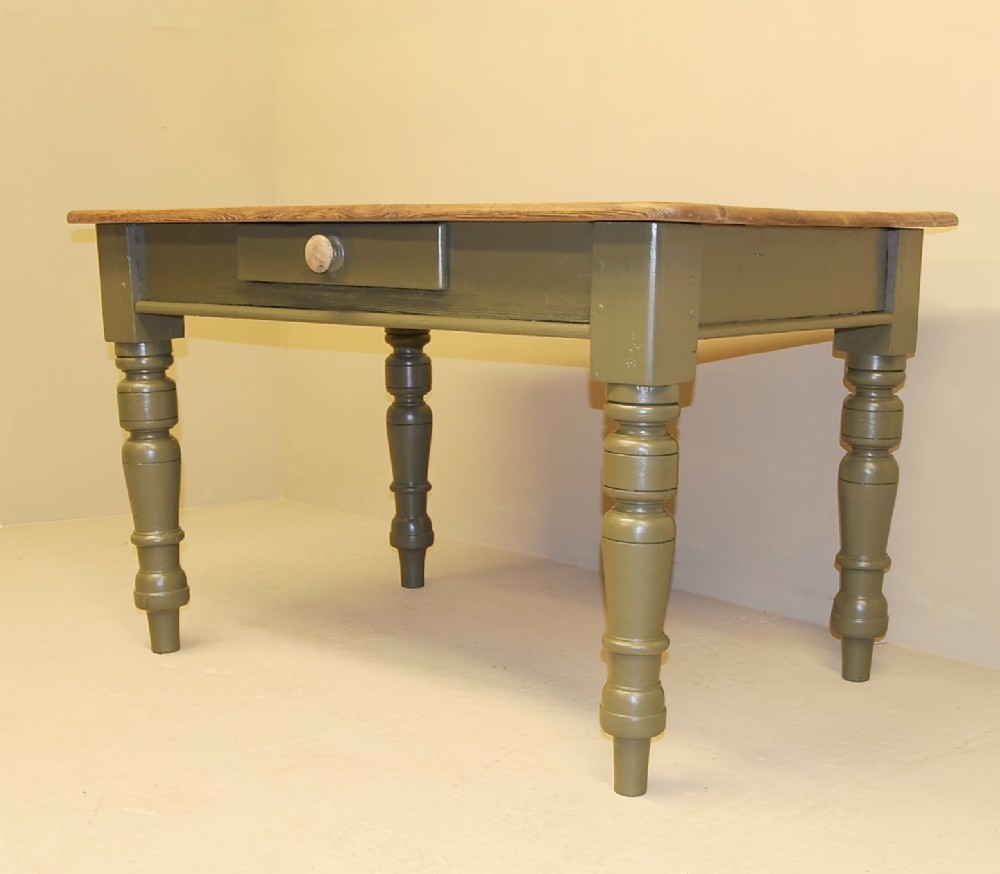 Antique Pine Kitchen Table