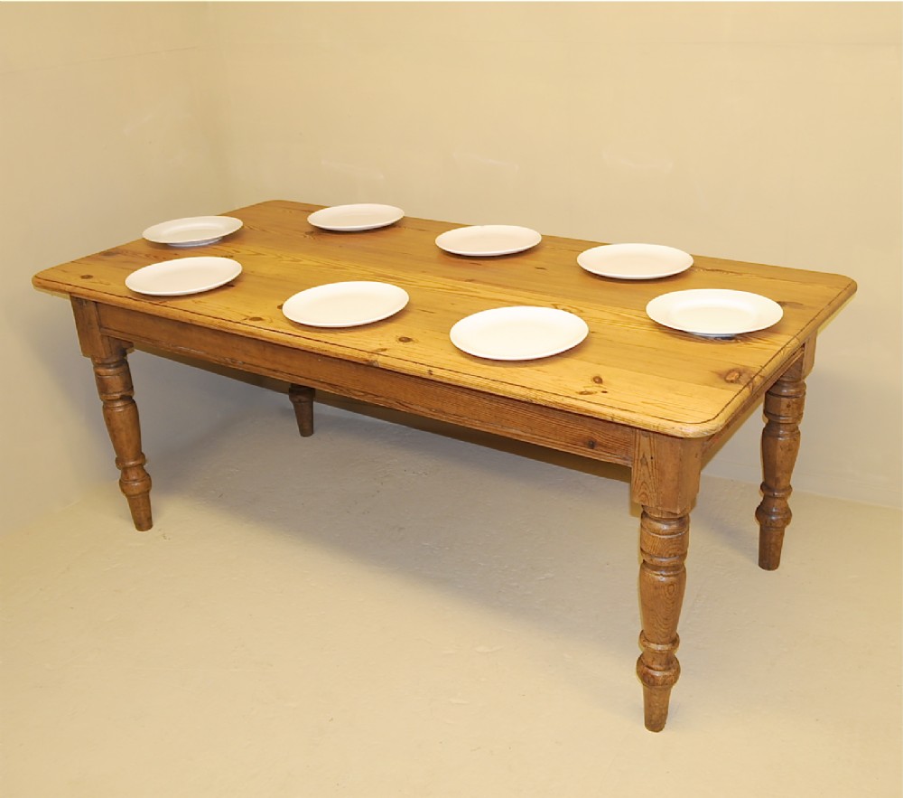 Antique Pine Kitchen Table