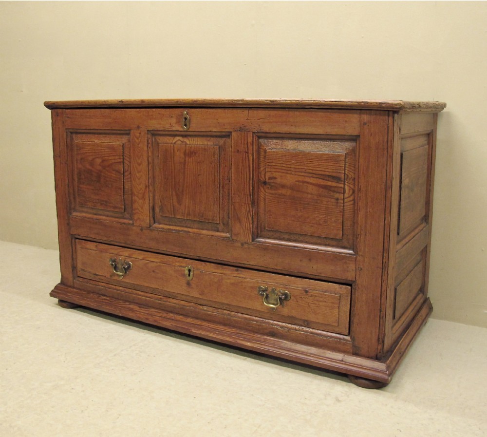 Antique Pine Mule Chest