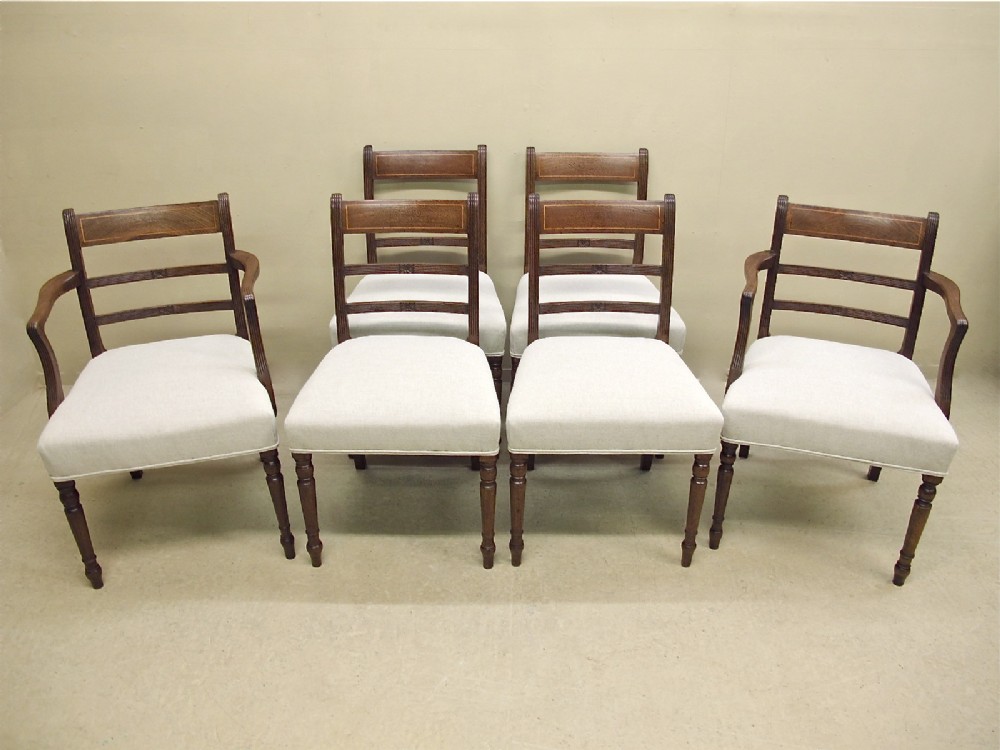 Mahogany Dining Chair Set