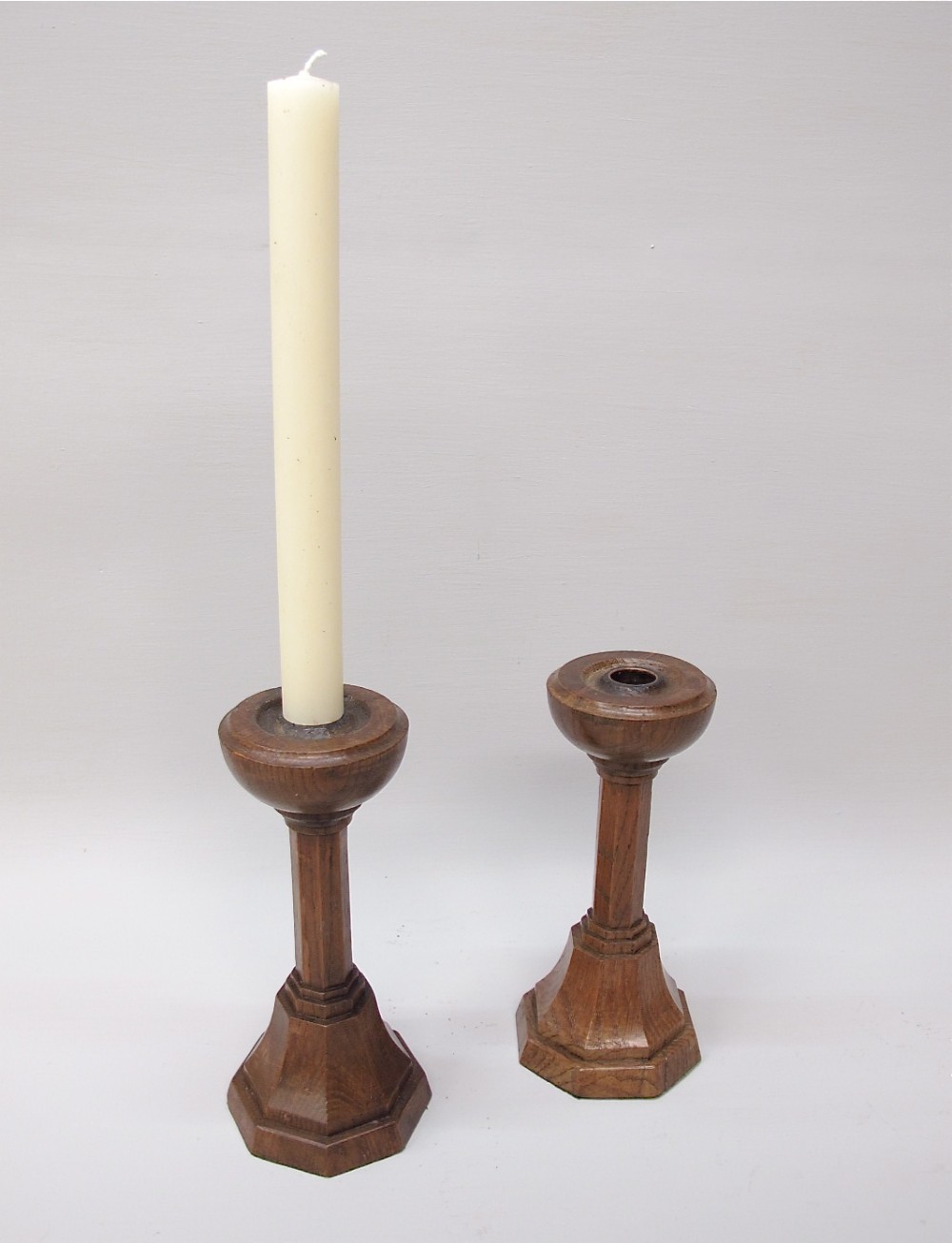 Oak Candlesticks