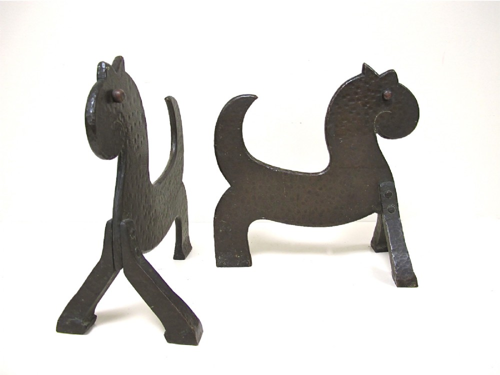 Arts & Crafts Fire Dogs