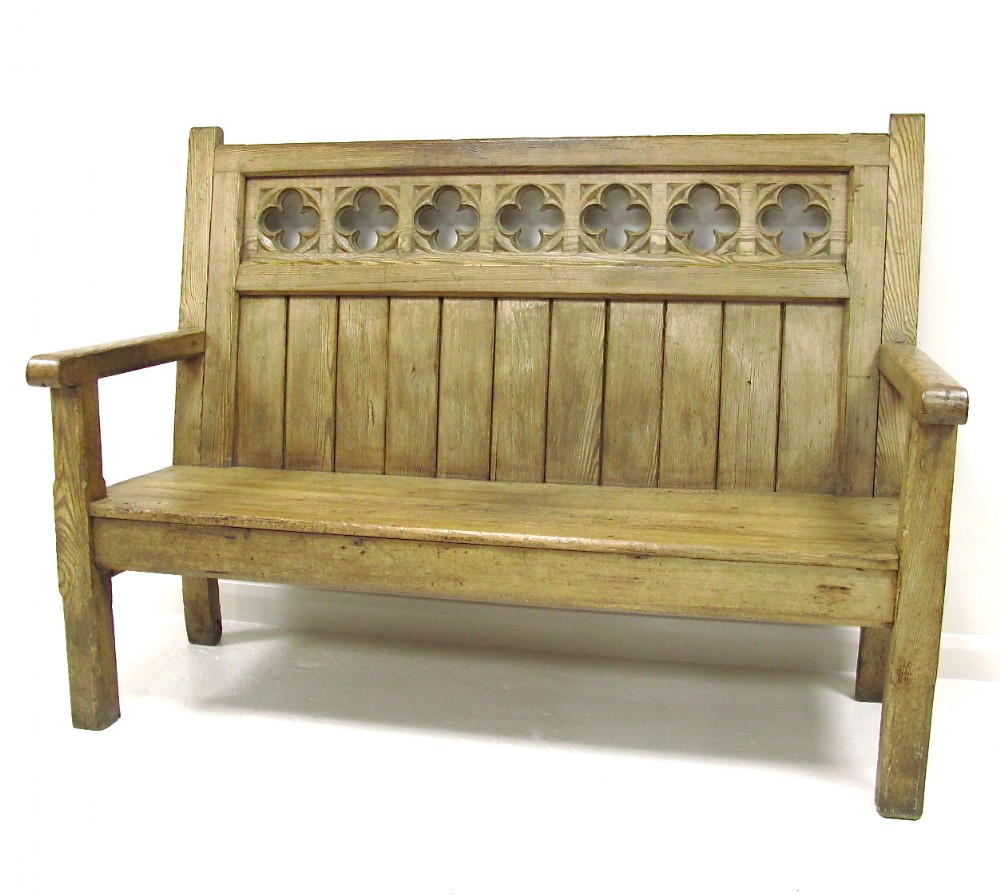 Gothic Antique bench