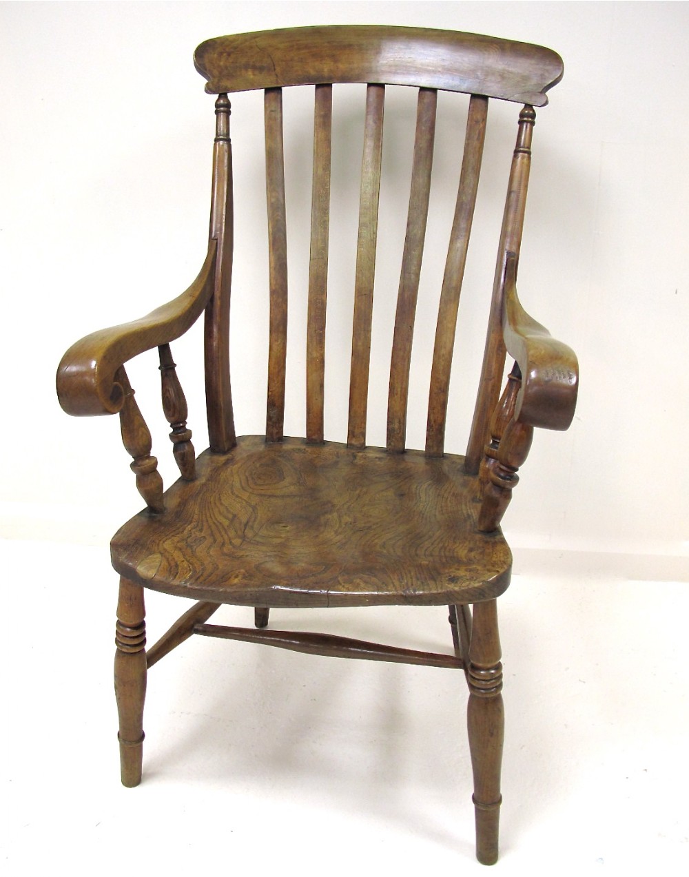 Large Antique Windsor Armchair