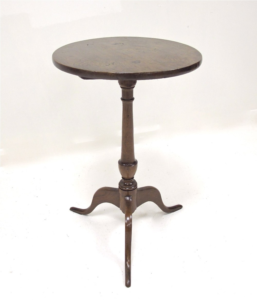 Oak Tripod Table